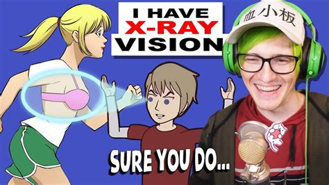 He "Has Xray Vision" - Reacting to "True Story" Animations - YouTube