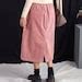 Vintage Corduroy Skirt Soft Cotton Skirts Cord Skirt Women Skirts ...