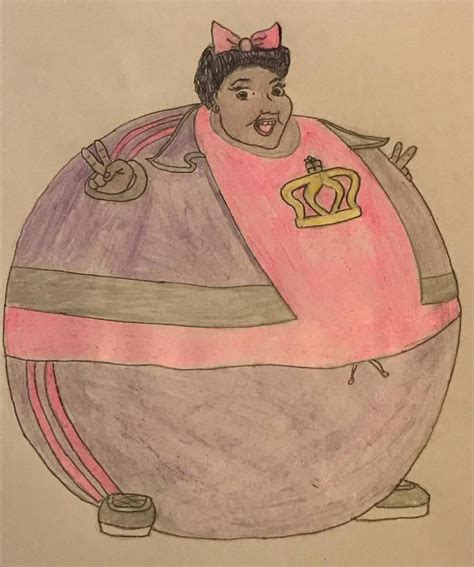 Broadway Violet Beauregarde artwork : r/PGbodyinflation