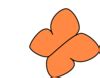 Light Orange Butterfly Clip Art at Clker.com - vector clip art online, royalty free & public domain