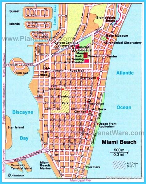 nice Map of Miami Florida Map Of Miami Florida, Florida Road Map, Miami Beach Map, Beaches Near ...