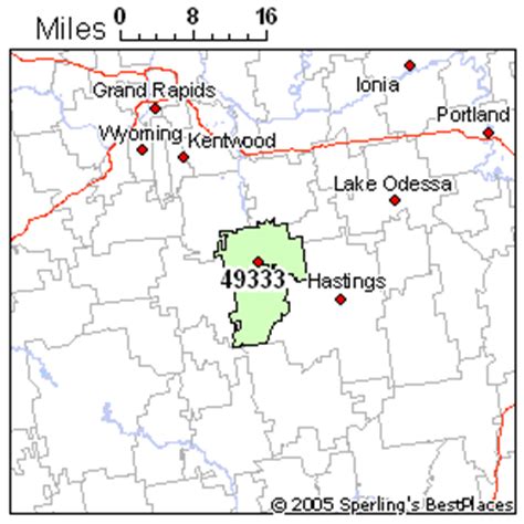 Zip 49333 (Middleville, MI) Rankings