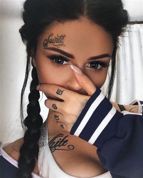 Pin by Artandlove on Tattoo | Face tattoos, Face tattoos for women ...