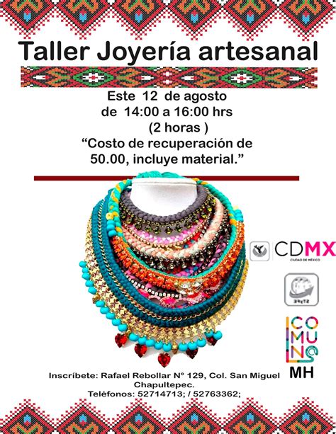 Programa La Comuna: TALLER JOYERÍA ARTESANAL