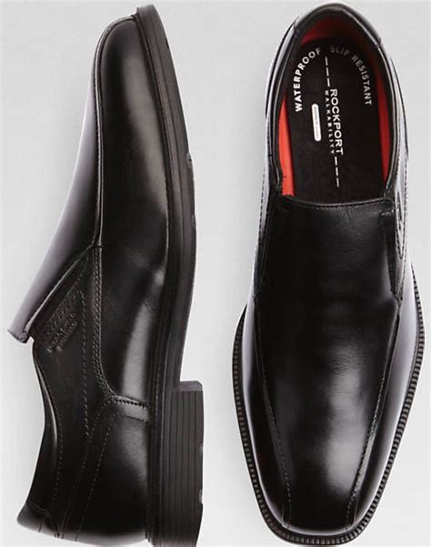 Men's Rockport Future Black Slip-On Dress Shoes $53.99 Men's Warehouse https://t.co/L45w3PiUOk # ...