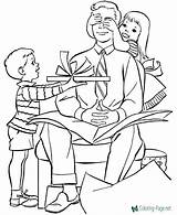 Father´s Day Coloring Pages sketch template