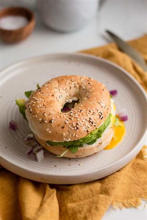 Everything Bagel Breakast Sandwich