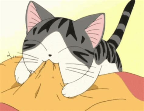 Chi Cat GIF - Chi Cat Anime - Discover & Share GIFs