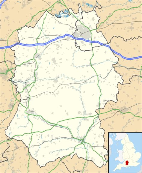 Swindon Map - United Kingdom