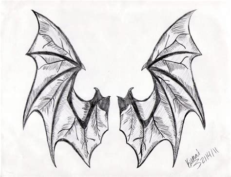 Bat Wings Tattoo Design by Rendezvous2279 on DeviantArt | Wing tattoo ...