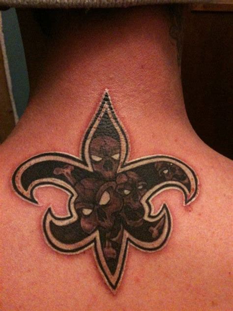 New Orleans Saints Tattoo Picture | Saint tattoo, Tattoos, Tattoo prices