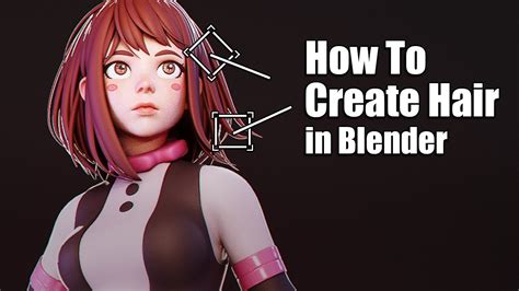 Easiest Way To Create Hair in Blender - 5 Minute Tutorial - YouTube