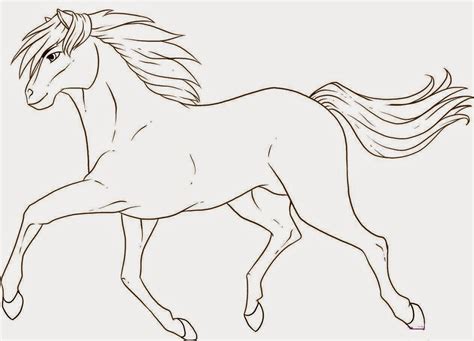 Colour Drawing Free HD Wallpapers: Horse For Kids Coloring Page Free ...