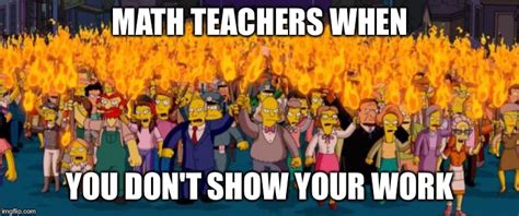 Simpsons angry mob torches - Imgflip