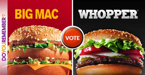 Big Mac or Whopper? | DoYouRemember?