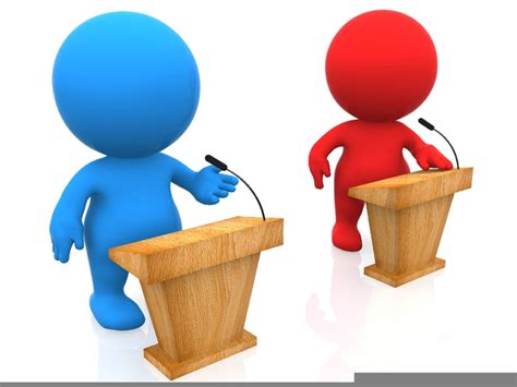 Presidential Debate Clipart | Free Images at Clker.com - vector clip art online, royalty free ...