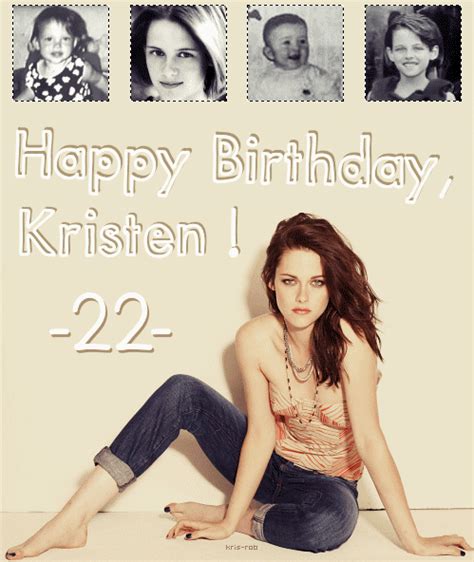 KStewRobLuvrs: Happy Birthday Kristen Stewart!