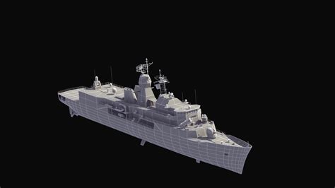 3D anzac class frigate model - TurboSquid 1640927