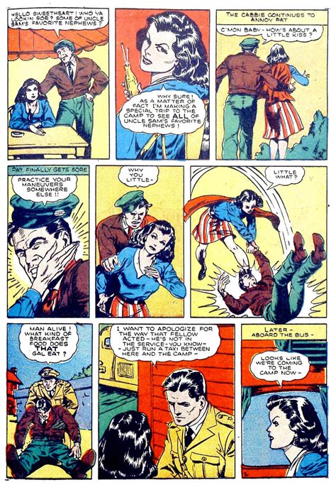 Pappy's Golden Age Comics Blogzine: Number 2237: Pat Patriot: Women can ...