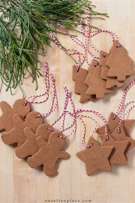 How To Make Cinnamon Christmas Tree Ornaments | Psoriasisguru.com