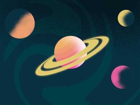 Galaxy Illustration by Angela Sherlin on Dribbble