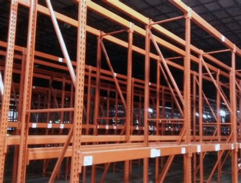 Used Paltier Pallet Rack - 24" x 12' Frames - 90" Long Beams