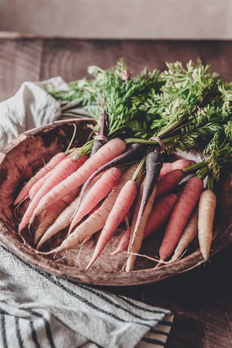 Roasted Rainbow Carrots (with carrot puree instructions) - This Gal Cooks