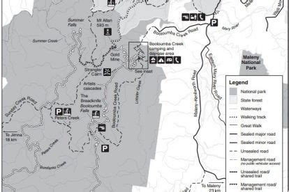 Conondale National Park - 4WD, Camping & Map, Qld