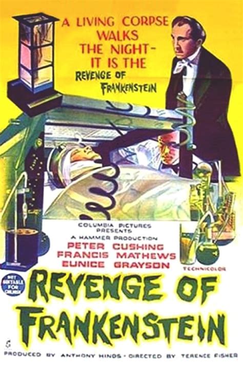 The Revenge of Frankenstein (1958) - Posters — The Movie Database (TMDb)