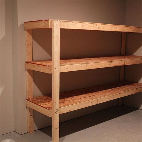 Easy storage idea | Basement storage shelves, Diy storage shelves ...