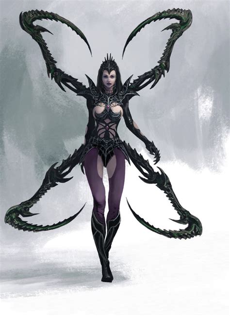 Spider Warrior by Manzanedo on deviantART | Concept art characters, Fantasy character design ...