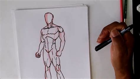 How To Draw The Male Body Oh So SIMPLE - YouTube