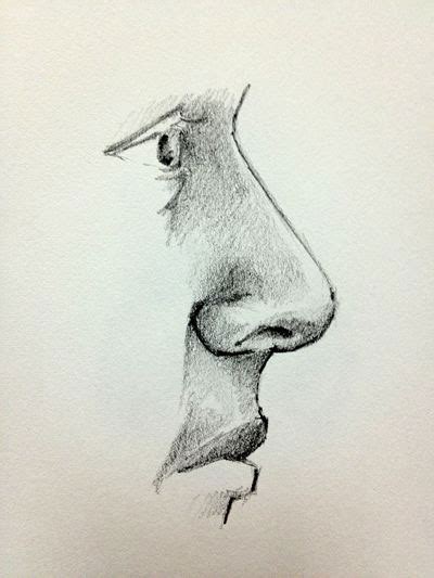 Male face side view Drawing Reference and Sketches for Artists