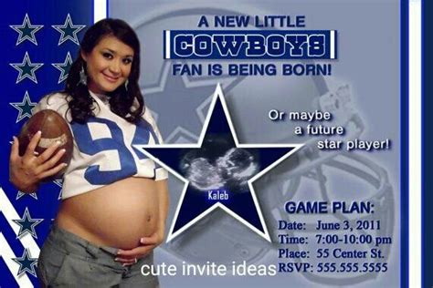 Pin by BeyondBlessed on Dallas Cowboys baby shower ideas | Dallas ...