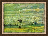 Vincent van Gogh Seashore at Scheveningen painting anysize 50% off - Seashore at Scheveningen ...