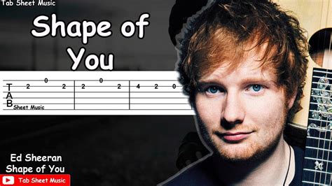 Ed Sheeran - Shape of You Guitar Tutorial - YouTube