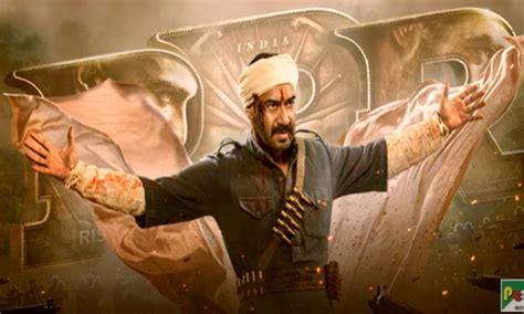 RRR Team Presents The Powerful Motion Poster Off Ajay Devgn On The ...