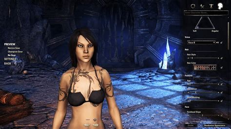 FEMALE WOOD ELF BOSMER CHARACTER CREATION ESO!!! SERNOIR - THE ELDER SCROLLS ONLINE - YouTube