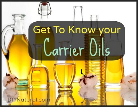 Carrier Oil - Different Types and How To Use Them for DIY Projects