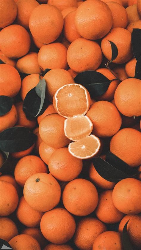 oranges in 2020 | Orange aesthetic, Orange wallpaper, Aesthetic wallpapers