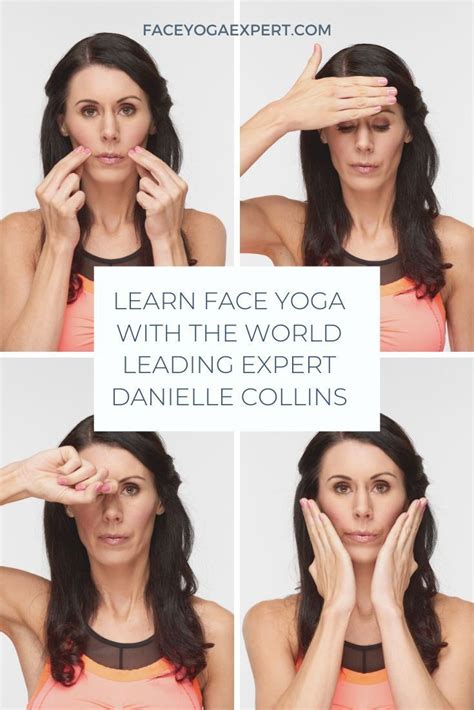 10 Minute Face Yoga Routine with Danielle Collins | Face yoga, Face ...