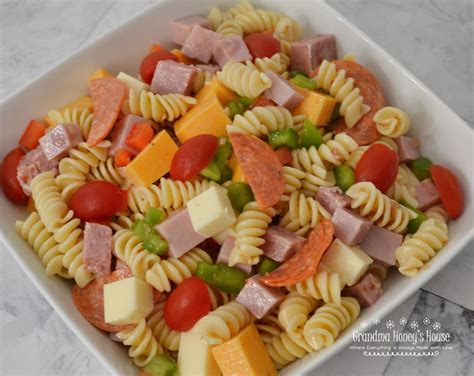 PROTEIN PACKED PASTA SALAD - GRANDMA HONEY'S HOUSE