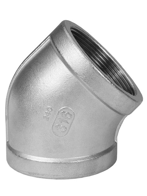 304 Stainless Steel 45 Degree Elbows On Seal Fast, Inc.