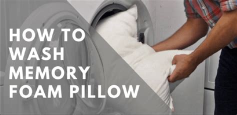 How to Wash a Memory Foam Pillow