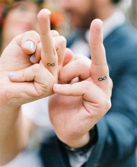 Small Finger Tattoos For Couples | Small Tattoo Art