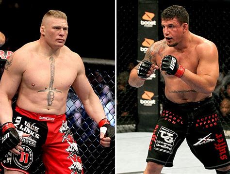 Rivalidade entre Frank Mir e Brock Lesnar pode ter capítulo no WWE | combate.com