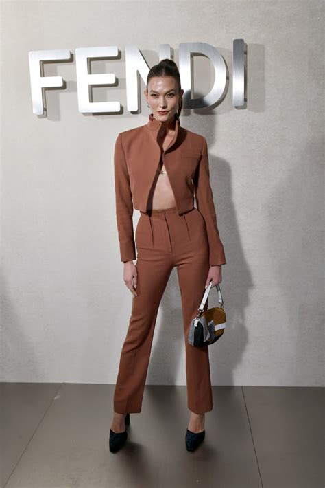 Karlie Kloss at the Fendi Spring 2023 Show | Celebrity Style in the ...