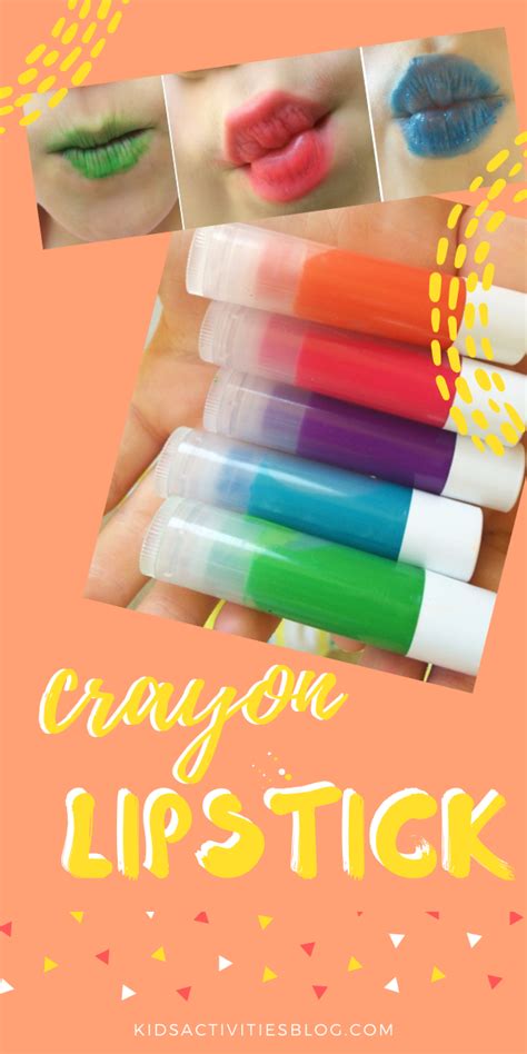 How to Make Lipstick with Crayons for Kids