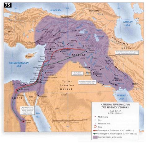 Neo Babylonian Empire Map