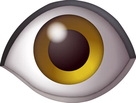 Look at this beautiful eye. With this golden eye, you can let people know that you’re keeping a ...